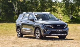 吉利豪越suv 吉利豪越suv